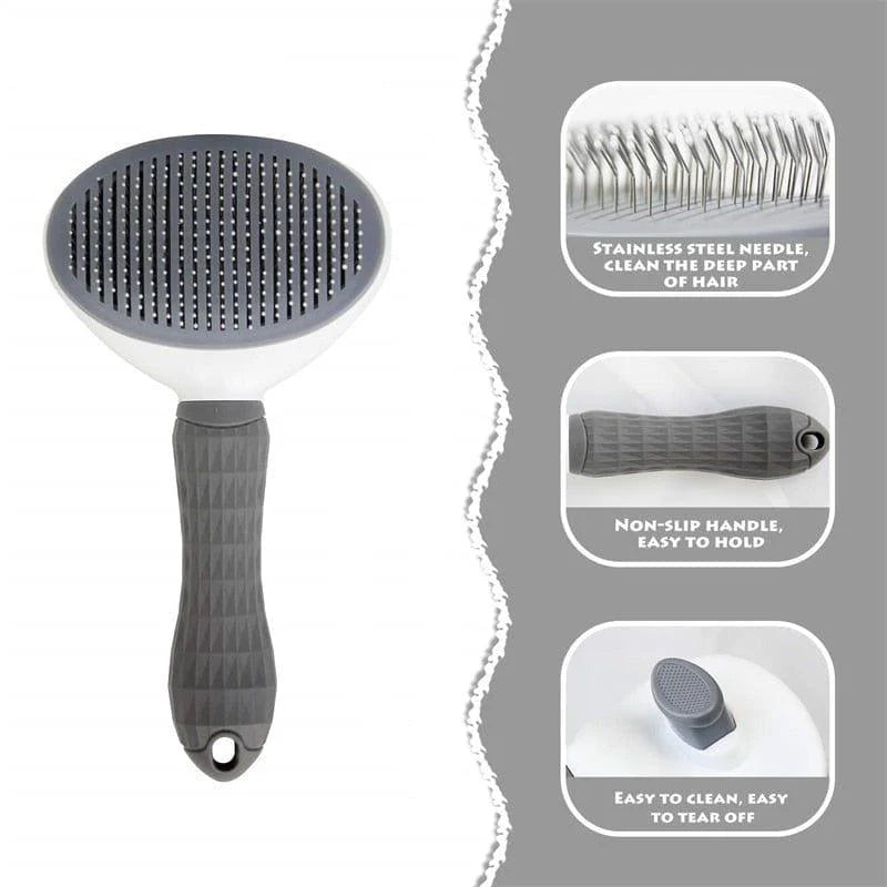 Say goodbye to pet hair troubles with our amazing Pet Hair Brush! 🐾✨ #Fur-FreeFriends