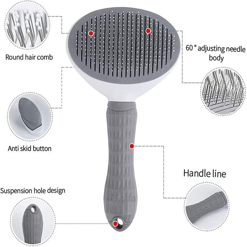 Say goodbye to pet hair troubles with our amazing Pet Hair Brush! 🐾✨ #Fur-FreeFriends