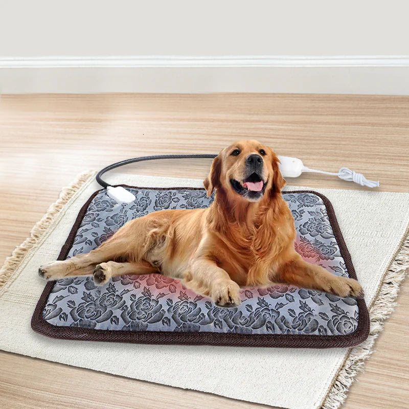 Cozy Up Your Pets This Winter! 🐾☀️ Get the Ultimate Electric Heated Pad for Dogs & Cats – Waterproof & Chew-Resistant! ❄️❤️